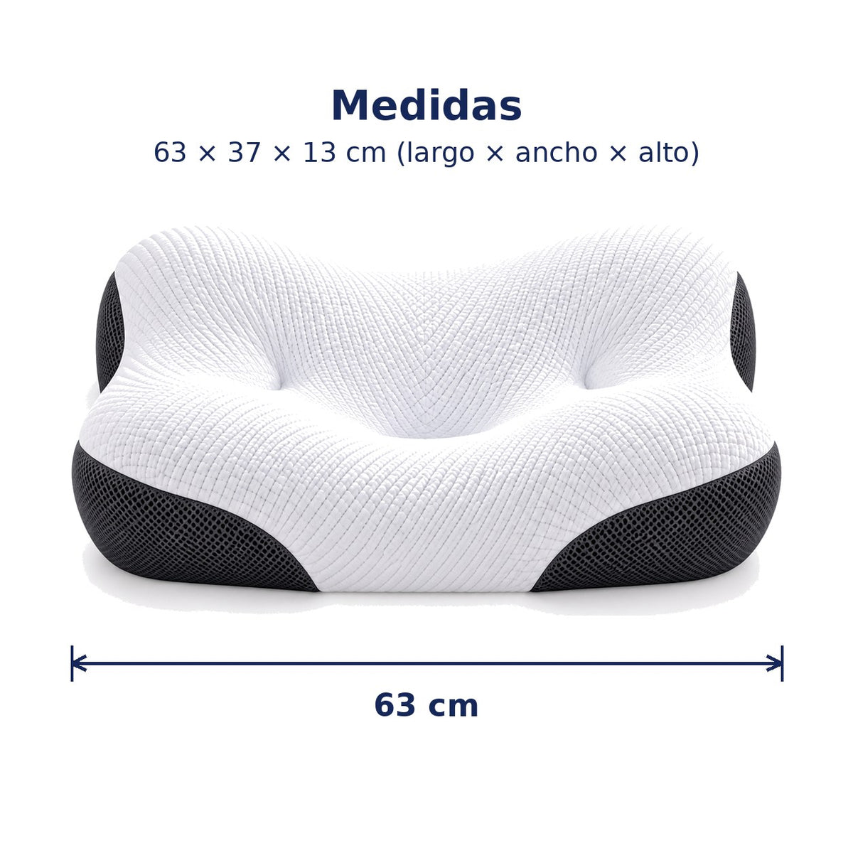 Nuvia™ — Almohada Cervical Ergonómica