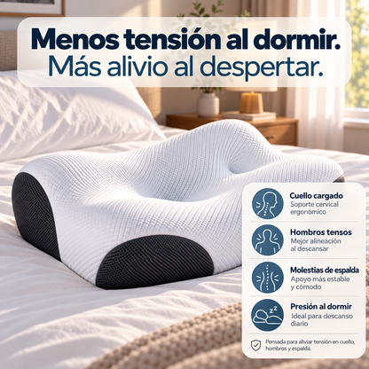 Nuvia™ — Almohada Cervical Ergonómica